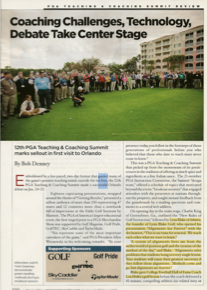 2011 PGA Teaching & Coaching Summit Review